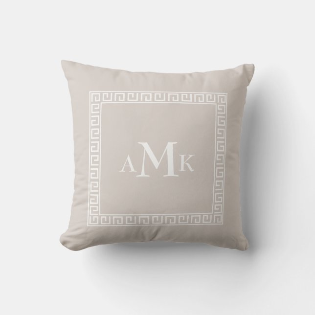 Papillon en grecque en crème au beurre | Coussin d (Recto)