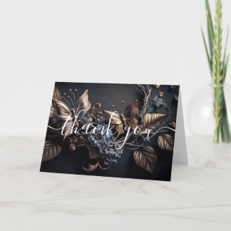 Papillon en métal steampunk personnalisé Merci