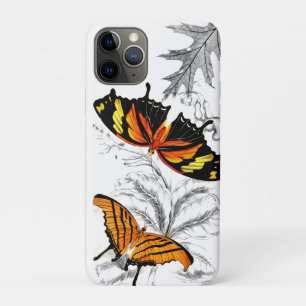 Papillon et coque iphone Botanique OtterBox