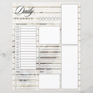 Papillon et marguerite planificateur quotidien