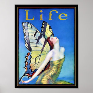 Papillon féminin Art déco
