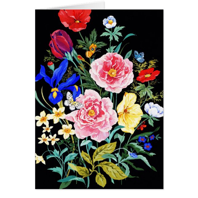 Papillon floral (Devant)