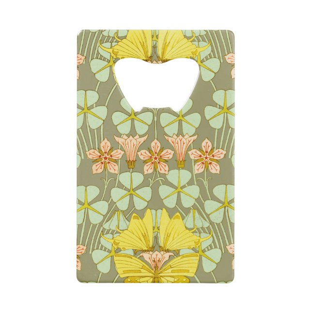 Papillon Floral Botanique coloré (Devant)