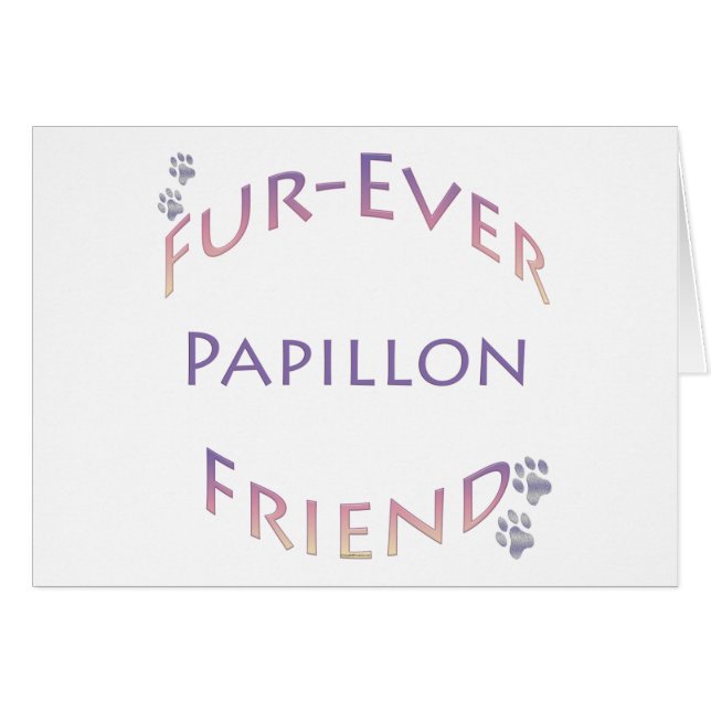 Papillon Furever (Devant horizontal)