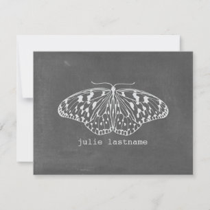 Papillon inspiré de la Marque Cartes pour notes pl