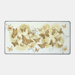 Papillon jaune et or
