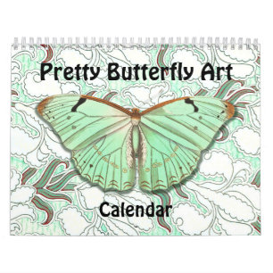 Papillon joli Calendrier des papillons