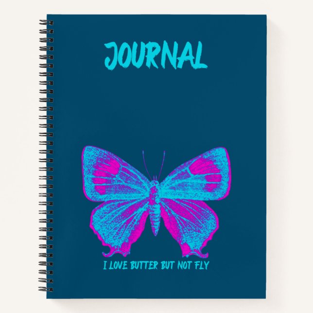 Papillon - Journal des papillons colorés (Devant)
