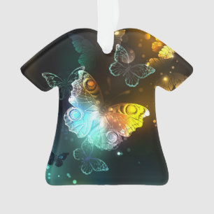 Papillon lumineux et papillons de nuit