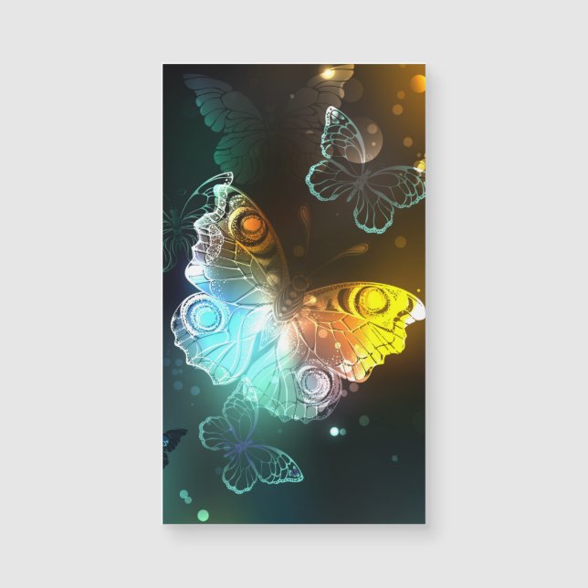 Papillon lumineux et papillons de nuit (Devant)