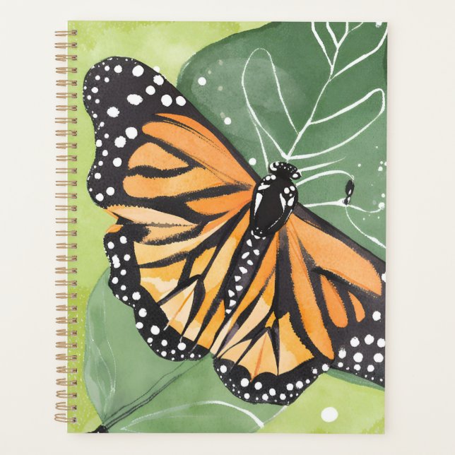 Papillon Monarque | Belle Aquarelle (Devant)