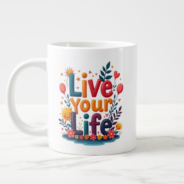 Papillon - Mug Jumbo (Gauche)