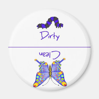 Papillon Nettoyer Lave-vaisselle Magnet