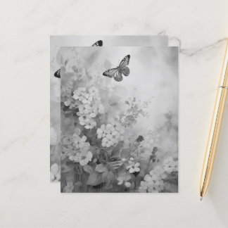 Papillon noir et blanc