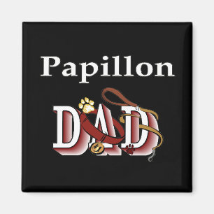 papillon papa Magnet