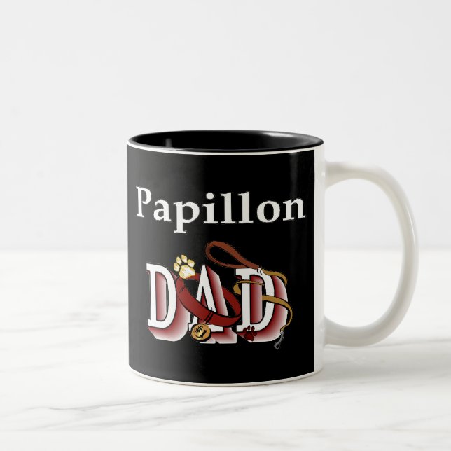 Papillon Papa Mug (Droit)