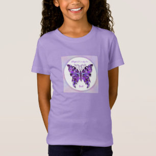 Papillon pourpre 31 T-shirt doux