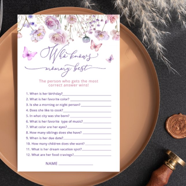 Papillon qui connaît maman meilleur Baby shower je (Créateur téléchargé)