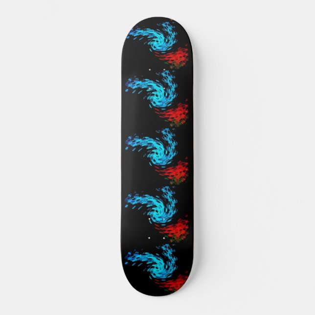 Papillon raggedy sur le pont de skateboard de 8 1/ (Recto)