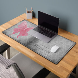 Papillon rose bijoux Damas