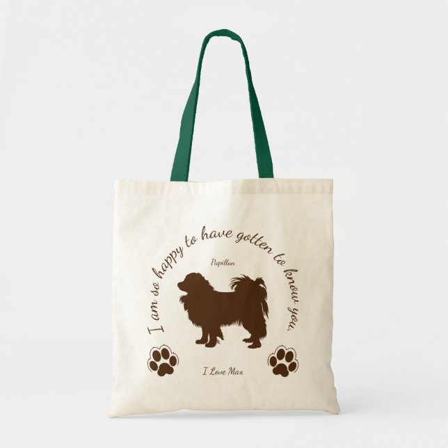 Papillon sac original pour vous et votre chien (Devant)