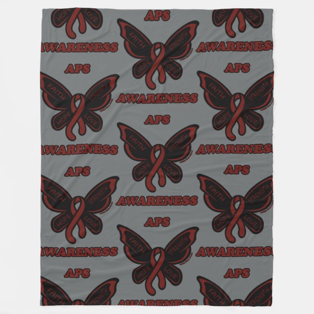 Papillon/Sensibilisation...APS Couverture polaire (Devant)