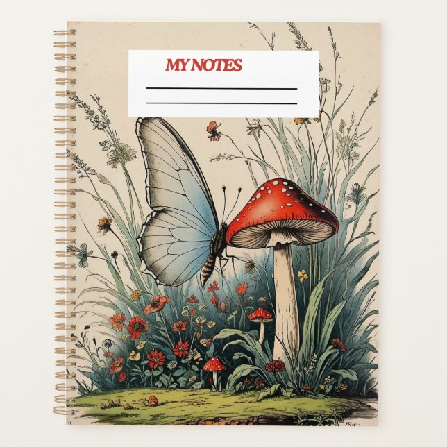 "Papillon sous la Fleur" (Devant)