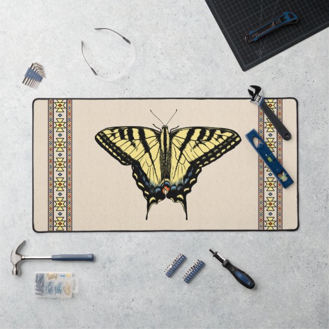 Papillon Southwestern jaune Swallowtail (Poste de travail)