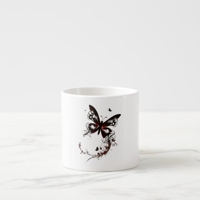 Papillon Spécialité Outline Espresso Mug (Devant)