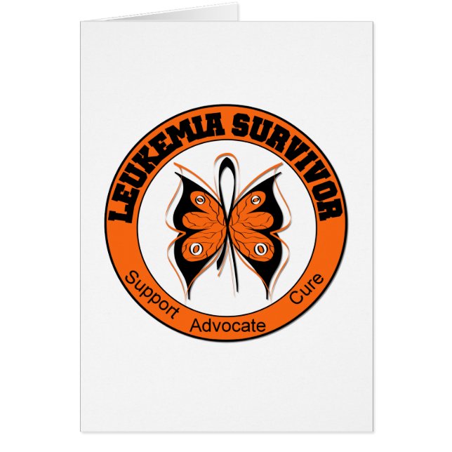 Papillon survivant de la leucémie (Devant)