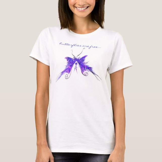Papillon - T-shirt Lavendar (Devant)
