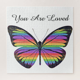 Papillon Tu Es Aimé Puzzle