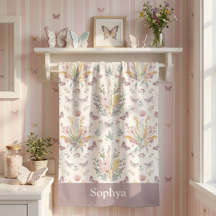 Papillon Violet Pastel Personnalisé pour Enfants