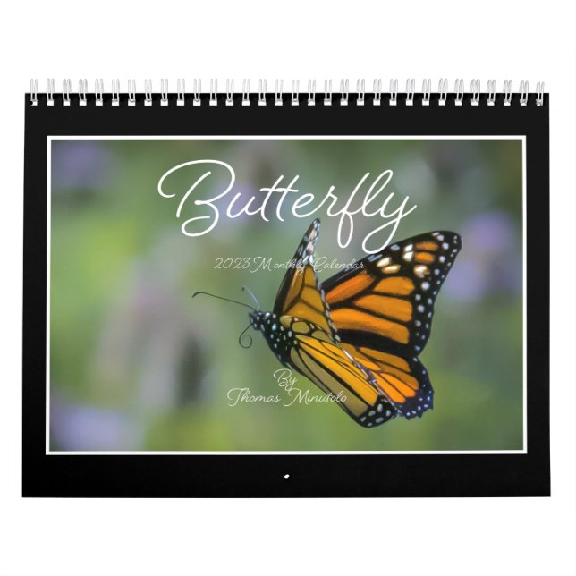 Papillons Calendrier 2023 Par Tom Minutolo (Protection)