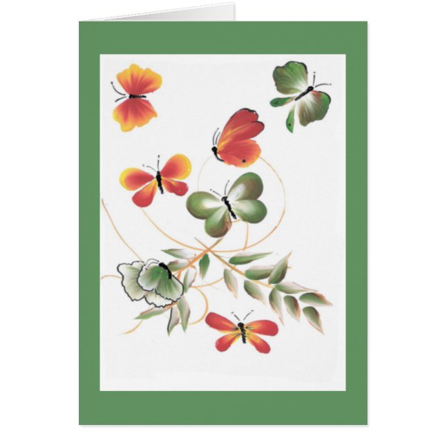 Papillons colorés (Devant)