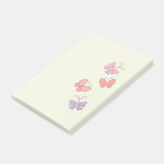 Papillons Colorés Post-it