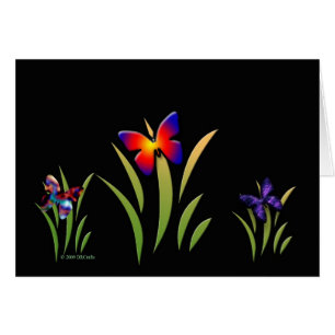 Papillons dans l'herbe