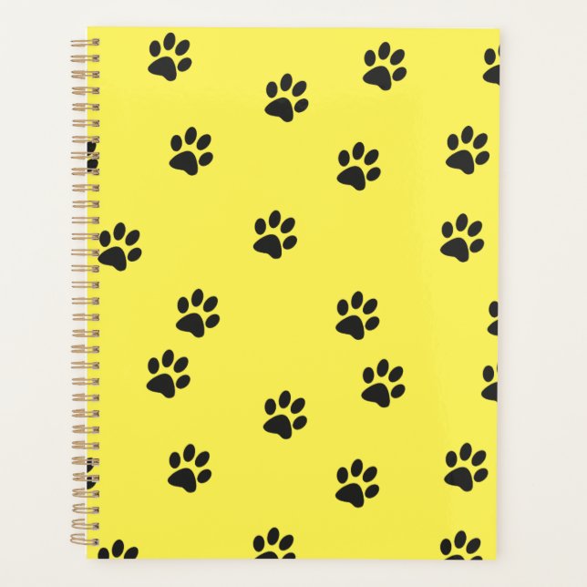 Papillons de chat jaune noir (Devant)