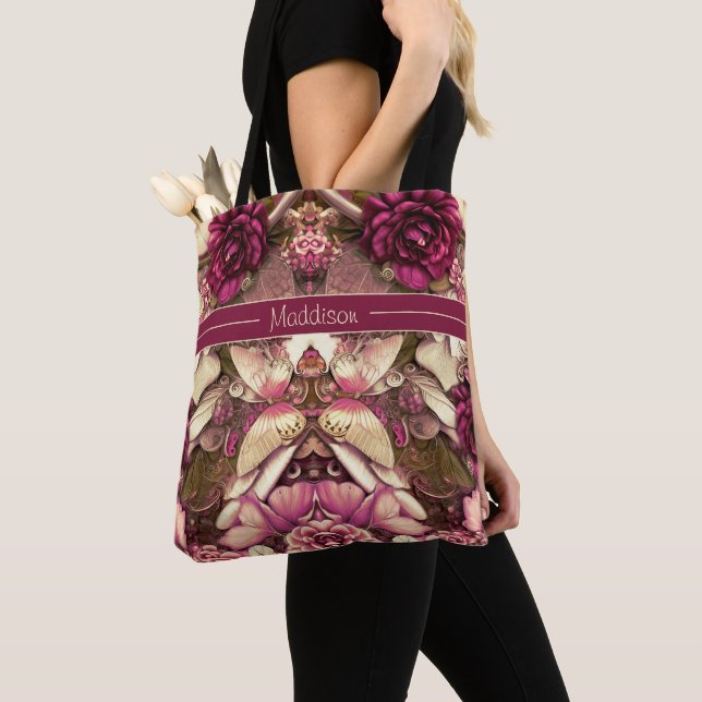 Papillons De Collage Décoratifs Et Sac fourre-tout (De près)