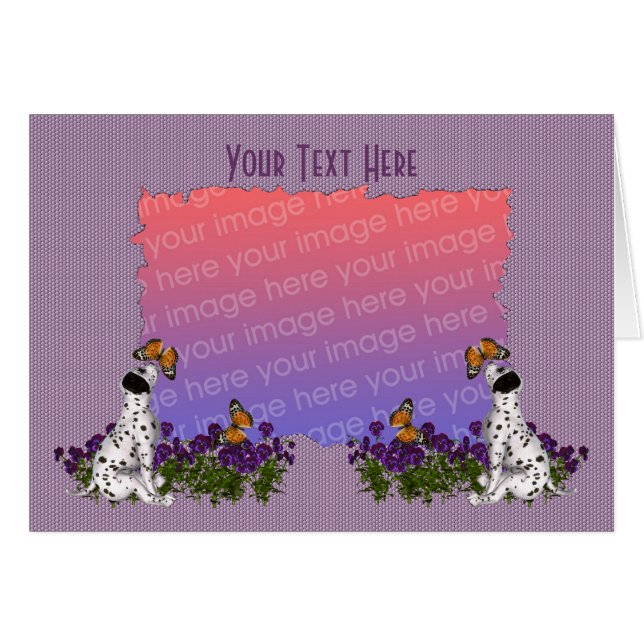 Papillons de marionnettes dalmate Photo (Devant horizontal)