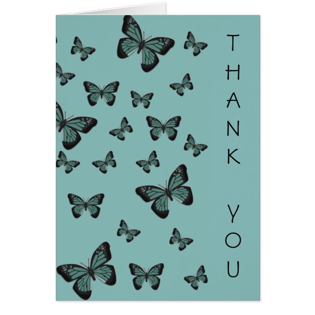 Papillons Émeraude Merci (Devant)