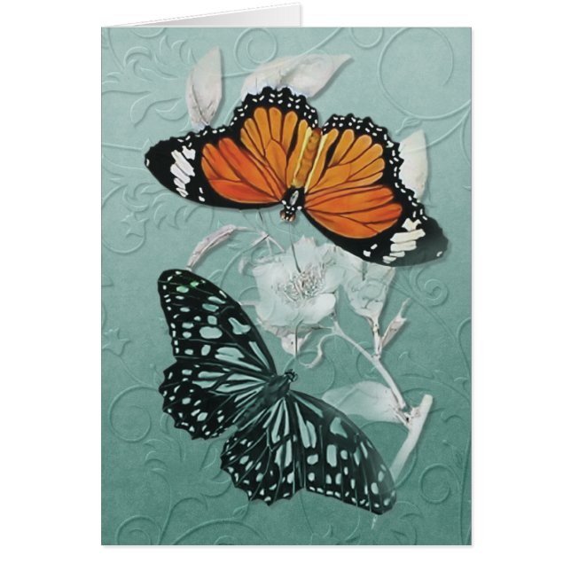 Papillons en vol - Personnaliser (Devant)