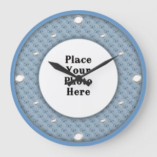 Papillons encadrez votre horloge murale photo