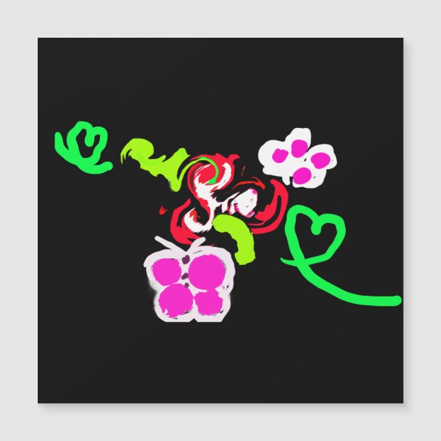 Papillons et Roses valentin  (Devant)