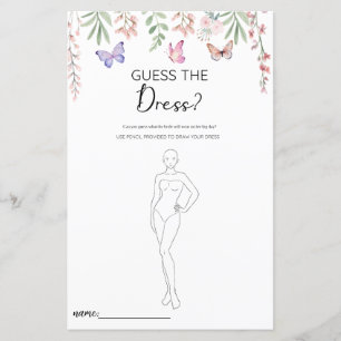 Papillons Guess Dress Fête des mariées Jeu