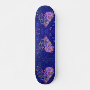 Papillons Heart Skateboard - Love