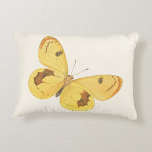 Papillons jaunes - coussin d'accent