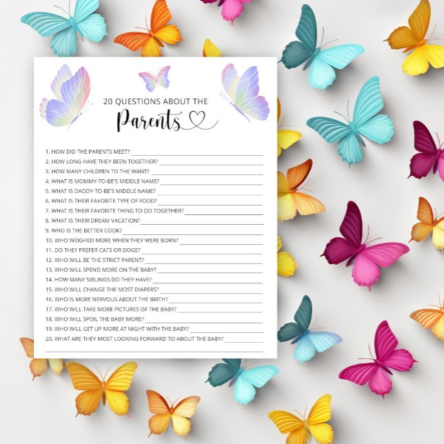 Papillons - jeux sur les parents (Créateur téléchargé)