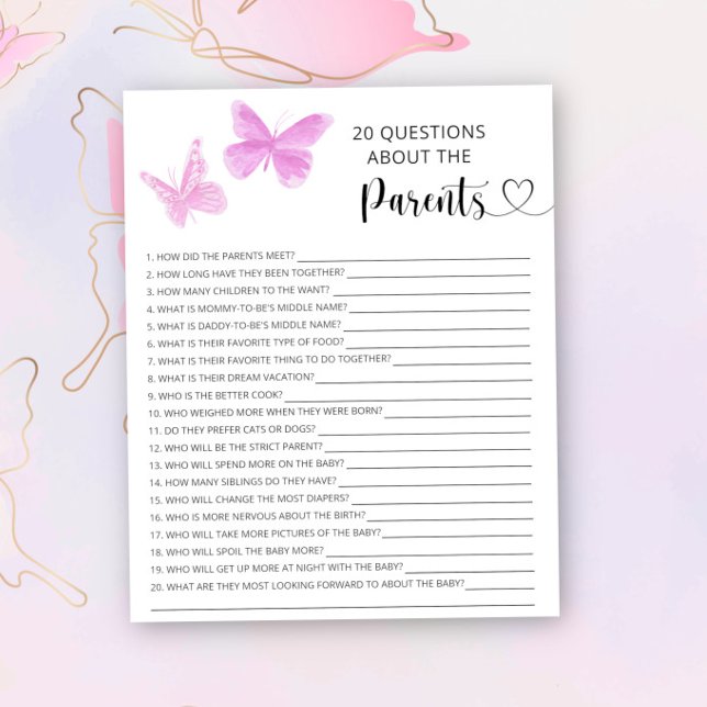 Papillons - jeux sur les parents (Créateur téléchargé)