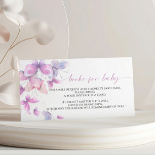 Papillons Livre pour la carte de boîtier pour bébé